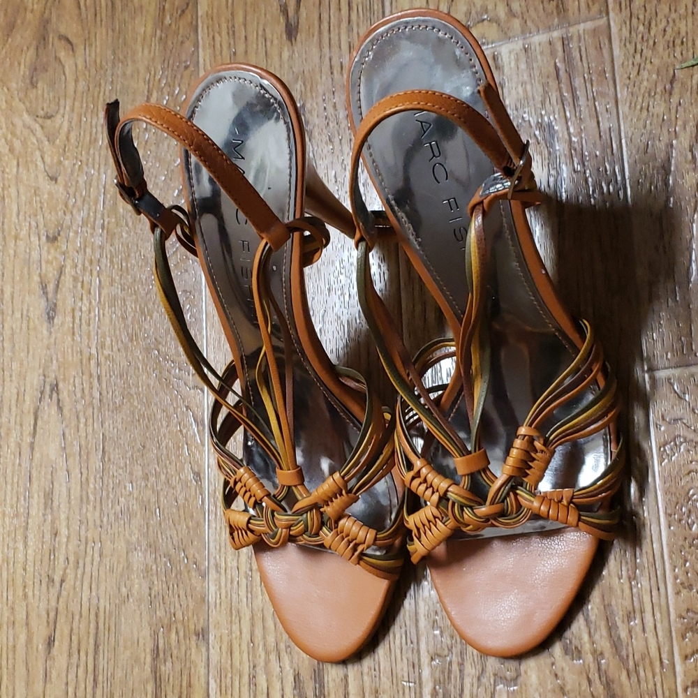 Marc Fisher strappy heels